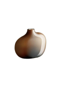 KINTO 26051 Sacco vase brown glass 01