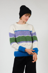 TARZAN Dina multicolour knit