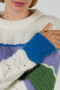 TARZAN Dina multicolour knit