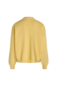 MADS NORGAARD Patch lily double cream sweater