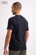 TARZAN Silvan hemp black t-shirt