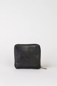 O MY BAG Sonny black square wallet