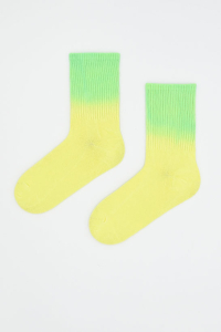 TARZAN Socken gelb mint batik 36-40