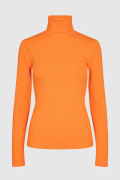 MINIMUM Rolli 2.0 persimmon orange ls shirt