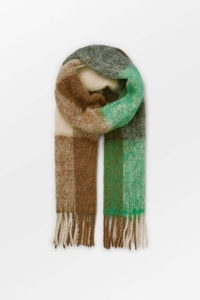BECKSÖNDERGAARD Rawson amazon green scarf