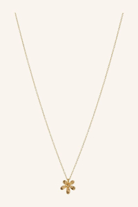 PERNILLE CORYDON n-363-gp Wild Poppy necklace