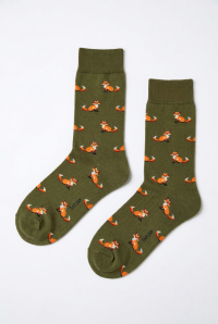 TARZAN Luan fox green Socken