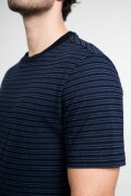 TARZAN Nour blue melange stripes Tshirt