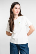 TARZAN Lina regular snow white limone T-Shirt