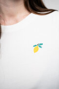 TARZAN Lina regular snow white limone T-Shirt