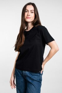 TARZAN Lina regular black T-Shirt