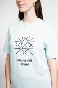 UNI BASEL T-Shirt Unisex Starlight Blue mit Druck-Logo