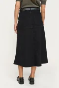 SOFT REBELS SRWilla black midi skirt