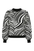 SOFT REBELS SRLynn arctic wolf knit