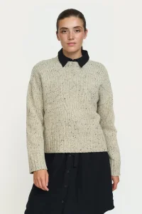 SOFT REBELS SRJulie silver mink knit