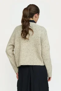 SOFT REBELS SRJulie silver mink knit