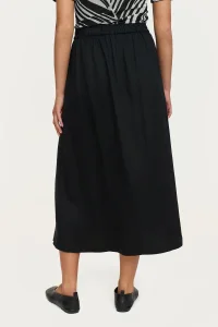 SOFT REBELS SRStormy black midi skirt
