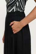SOFT REBELS SRStormy black midi skirt