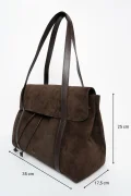 ANN KURZ The greatest shopper mocha 4561 suede