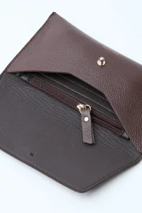 ANN KURZ Mini envelope black 4496 nappa