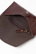 ANN KURZ Mini envelope dark silver 4496 metallic