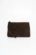 ANN KURZ Medium pouch mocha 4656 suede mix