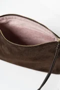ANN KURZ Medium pouch mocha 4656 suede mix