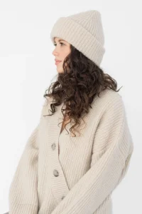 HALFEN W8S60 150 beige alpaca beanie