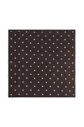 MARKBERG KyotoMBG polka dot brown scarf