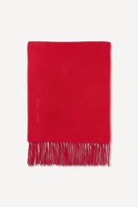 SAMSOE&SAMSOE Sajolly haute red scarf