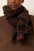 SESSÙN Piolette castagno scarf