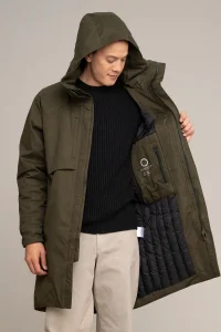 JOHNNYLOVE Mayweather dark olive jacket
