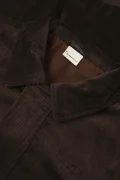 KNOWLEDGE COTTON APPAREL 1060084/1487 Corduroy chocolate torte bomber jacket