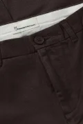KNOWLEDGE COTTON APPAREL 1070053/1487 Chuck chocolate torte pants regular