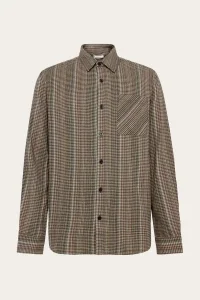 KNOWLEDGE COTTON APPAREL 1090210/7032 Dune multi check shirt