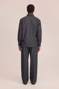 NN07 Freddy dark grey mel 10073 shirt