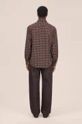 NN07 Deon bordeaux check 5465 shirt