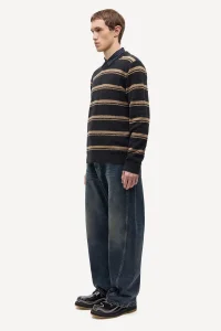 SAMSOE&SAMSOE Sanino lead gray st. sweater