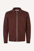 SAMSOE&SAMSOE Guna x bitter chocolate zip