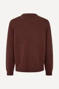 SAMSOE&SAMSOE Sapatrik bitter chocolate sweater