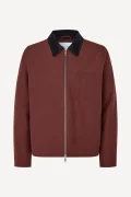 SAMSOE&SAMSOE Sarobin p bitter chocolate jacket