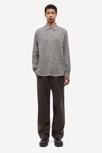 SAMSOE&SAMSOE Saryan x brown ch. shirt