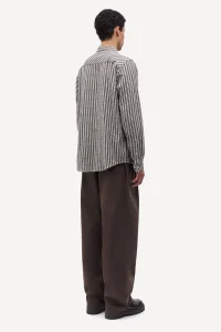 SAMSOE&SAMSOE Saryan x brown ch. shirt