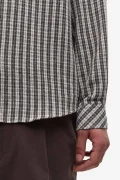 SAMSOE&SAMSOE Saryan x brown ch. shirt