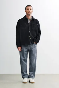 ROTHOLZ Relaxed true black overshirt