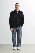 ROTHOLZ Relaxed true black overshirt