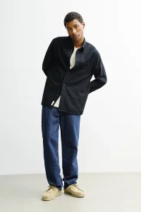 ROTHOLZ Flannel true black casual shirt