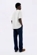 THINKING MU David dark clean denim pants