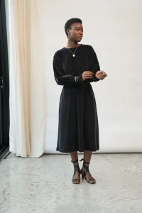 BEAUMONT ORGANIC Aria black dress