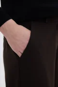 FIVE UNITS DoraFV 285 dark brown melange pants regluar